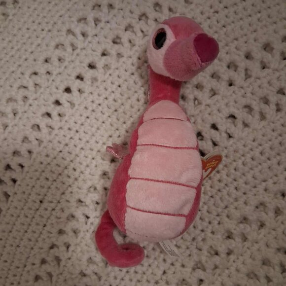 SEAHORSE--TY BEANIE BABY MAJESTIC - Picture 2 of 5